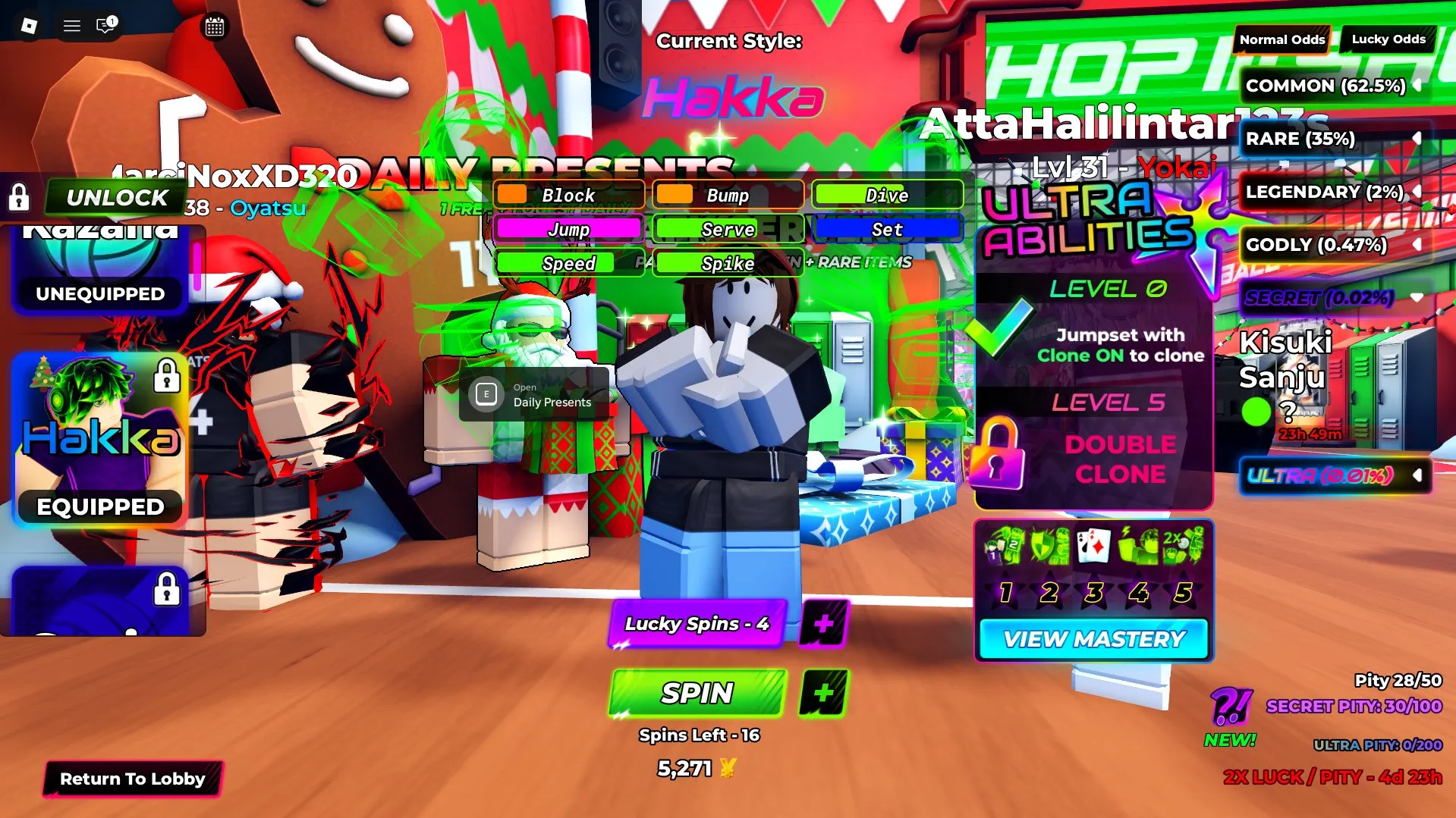 RBL3115 Sanju Kazana Hakka Styles Kazana Wings Trampoline Score Effect 4 Style Slots Account (G) 